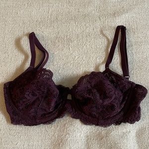Unlined Demi Bra - Victoria Secret - 32DD